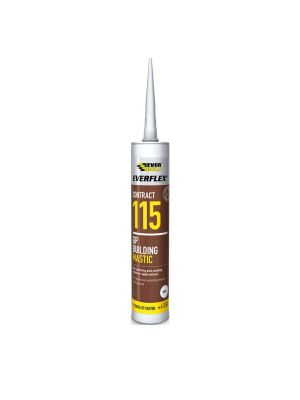 Everflex Contract 115 General Purpose Building Mastic - White (285ml)