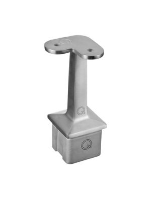 Square Handrail Straight Saddle Corner Flat Support