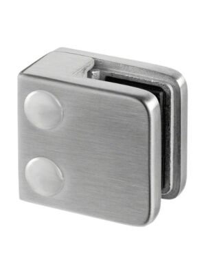 Glass Clamp MOD 21 Flat Back Square 316 Grade | 142100-000