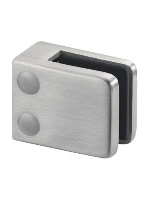 Glass Clamp MOD 42 Flat Back Square 316 Grade | 144200-000