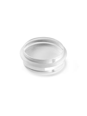 Extra Strong Adhesive Cylindrical Door Stop - Transparent | F2069