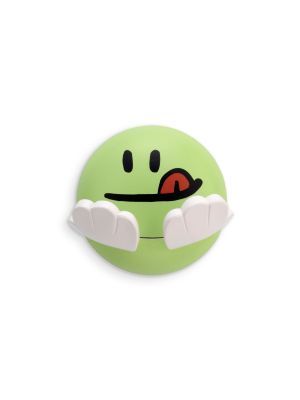 Kids Novelty Adhesive Double Hook Hanger - Green | F2134