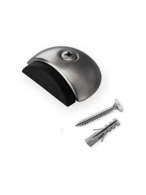 Semispherical Door Stop with Shock Absorber - Stainless Steel | F2103