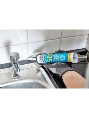 Everflex Premium+ 500 Bath & Sanitary Silicone - Trans (295ml)