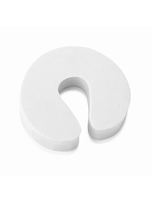 Children's Soft Finger Guard Door Stop - White | F2128