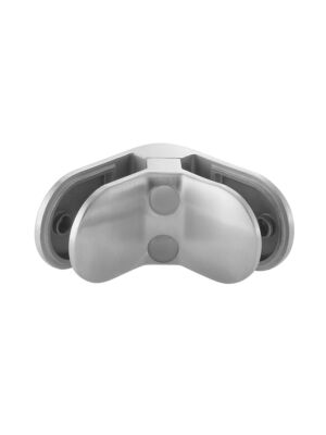 Glass Corner Connector Clamp for 6.76mm Glass,90 Degree, D Shape, Mod 28