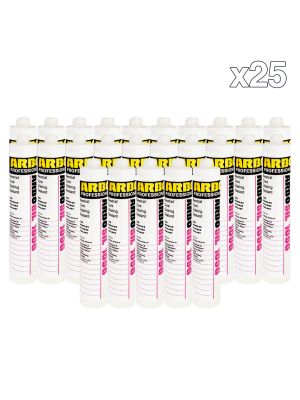 Box Of 25 Arbo 1096 Professional Silicone Sealant for Window (S)