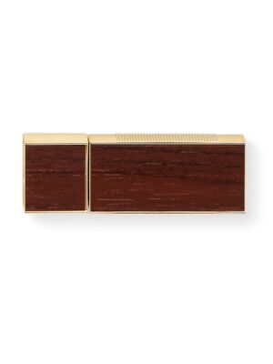 Decorative Easy Fix Door Latch with Screws - Dark Wood | F2112