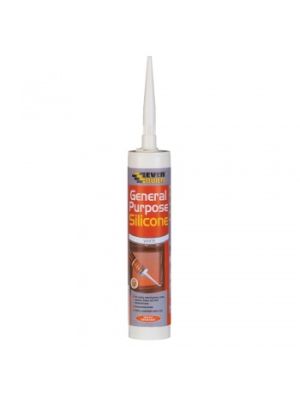 Everbuild General Purpose Silicone - White (280ml)