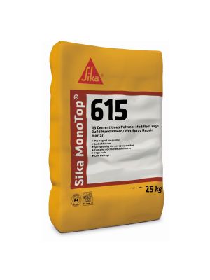 Sika MonoTop 615 High Build Concrete Repair Mortar - Grey (250ml) | D9315