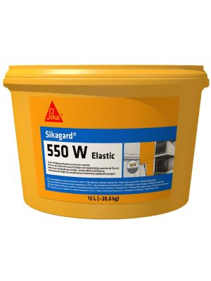 Sikagard 550W Elastic Protective Coating for Concrete - RAL 7016 (15L) | D9340