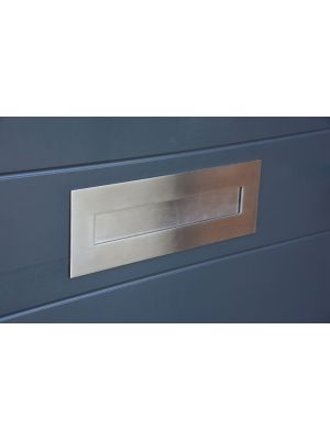 BLU LP400 316 Stainless Steel Letter Plate