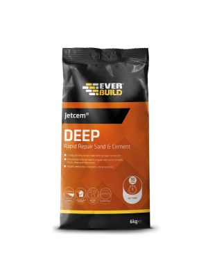 Jetcem Deep Rapid Repair Sand & Cement - Grey (6kg)