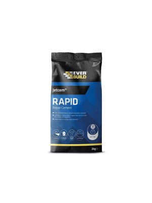 Everbuild Jetcem Rapid Repair Cement - Grey (3kg)