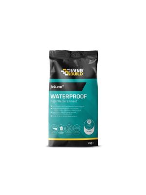 Jetcem Waterproof Rapid Repair Cement - Grey (3kg)