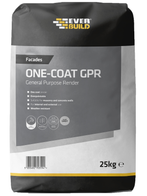 Everbuild One Coat General Purpose Render (25kg)
