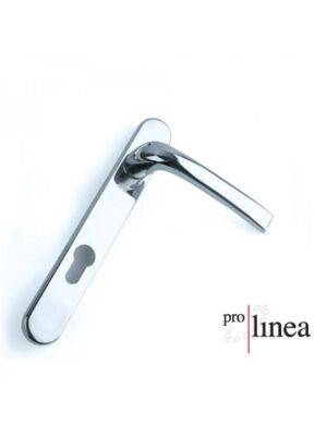 Mila Pro-Linea Door Handle Set - D-Chrome (240mm)