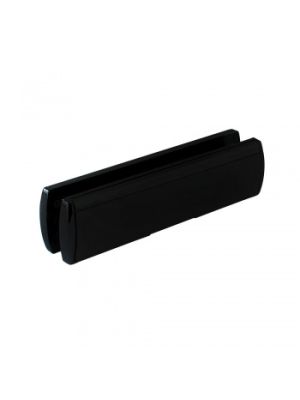 Mila Pro-Style Letterbox - Black (12'' 20/40mm)