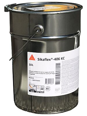 Sikaflex 406 KC Self levelling Floor Sealant - Black (10L)