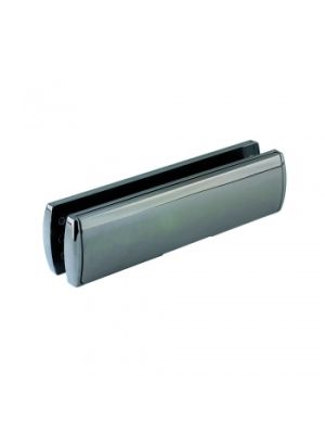 Mila Pro-Style Letterbox - Satin Silver (12'' by 20/40mm)