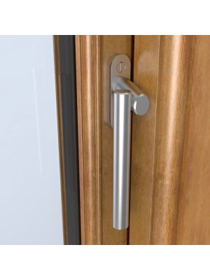 316 Stainless Steel SST87 Cranked Contemporary Window Espagnolette Handle