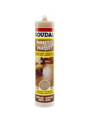 Soudal Parquet and Timber Acrylic Sealant - Mocca (300ml) | D1104