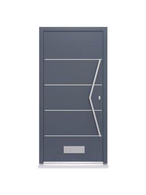 BLU HAB9 316 Marine Grade 'V' Style Pull Handle - SSS