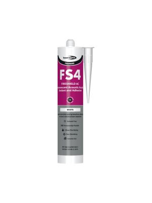 Bond-It FS4 FireShield AC Intumescent Sealant - White (300ml)