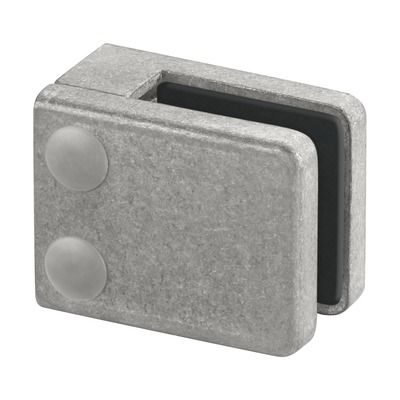 Glass Clamp MOD 42 Flat Back Square 304 Grade | 104200-000