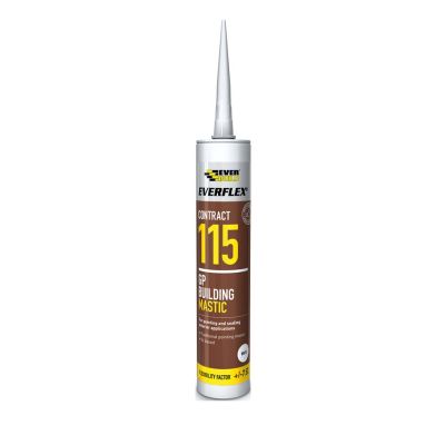 Everflex Contract 115 General Purpose Building Mastic - White