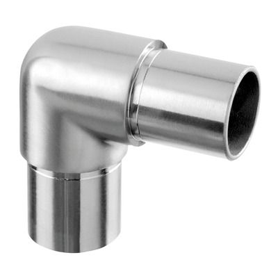 Circular 90 Degree Flush Fitting Tube Connector