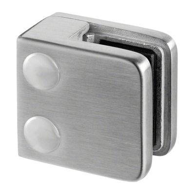 Glass Clamp MOD 21 Flat Back Square 316 Grade | 142100-000