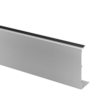 Frameless Glass Channel - Side Mount Cladding