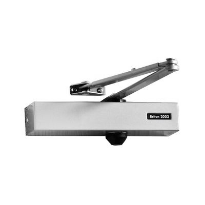 Overhead Door Closer - Briton 2003e Silver