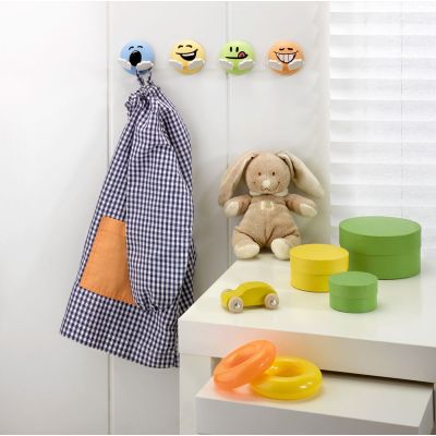 Kids Novelty Adhesive Double Hook Hanger | F2137C