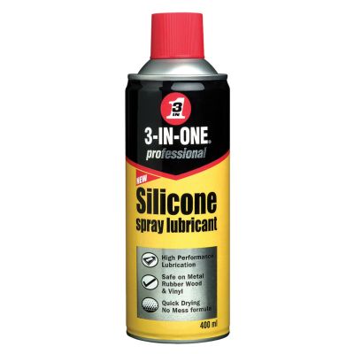 3-IN-ONE Professional Silicone Spray Lubricant 400ml