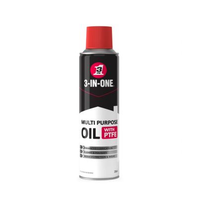 3-IN-ONE Multi Purpose Oil Spray with PTFE 250ml