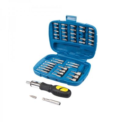 Silverline Ratchet Screwdriver Bit & Socket Set (45pc)