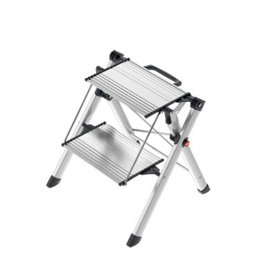 Hailo K100 Topline Aluminium 2 Step Folding Stepladder | H2001