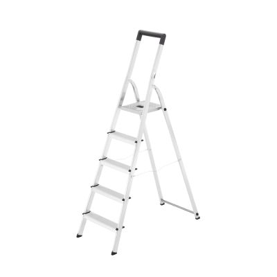 Hailo L40 BasicLine Aluminium Safety Household Stepladder | H2026C