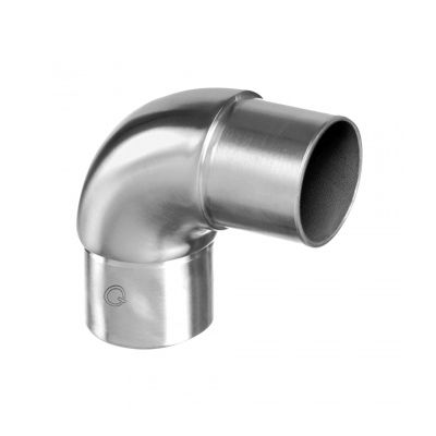 Circular 90 Degree Low Profile Corner Connector For Handrails