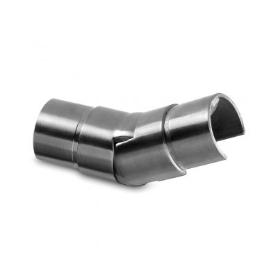 Upward Adjustable Circular Connector for Capping Rails
