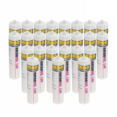 Box Of 25 Arbo LM Silicone Sealant (S) -  Black (310ml)