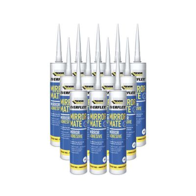 Box Of 12 Everflex Mirror Mate Adhesive