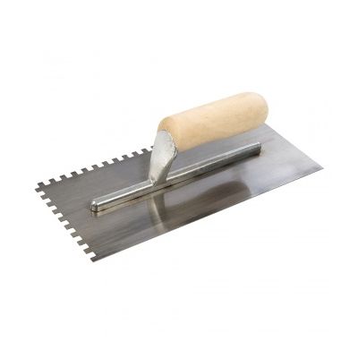 Professional Wooden Handled Adhesive Trowel, A1069