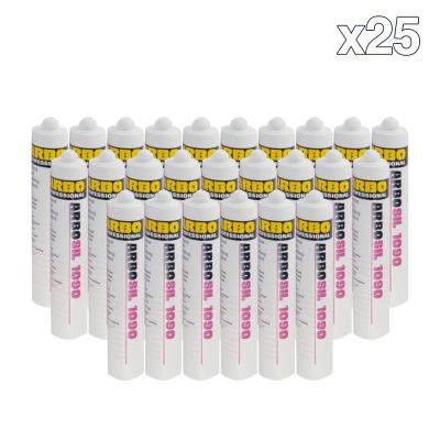 Box of 25 Arbosil 1090 Silicone Sealant