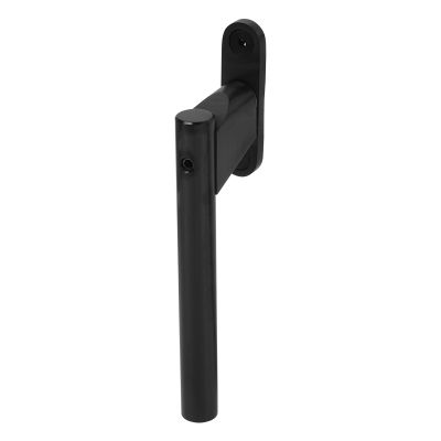 BLU SST94 316 Stainless Steel Inline Contemporary Window Espagnolette Handle - Satin Black | F3188