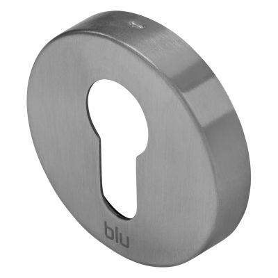 BLU KM055 316 Marine Grade Round Escutcheon - Satin Stainless Steel | F3026