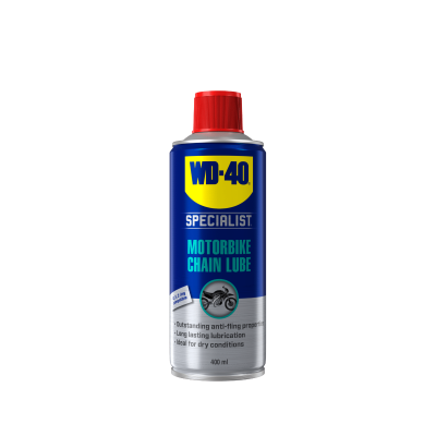 WD-40 Specialist Motorbike Chain Wax with PTFE - 400ml