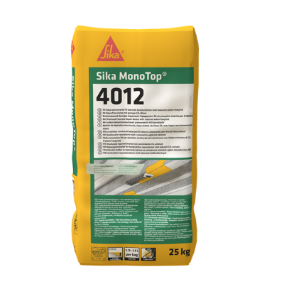 Sika MonoTop 4012 High Performing Concrete Repair Mortar - Grey (25kg)